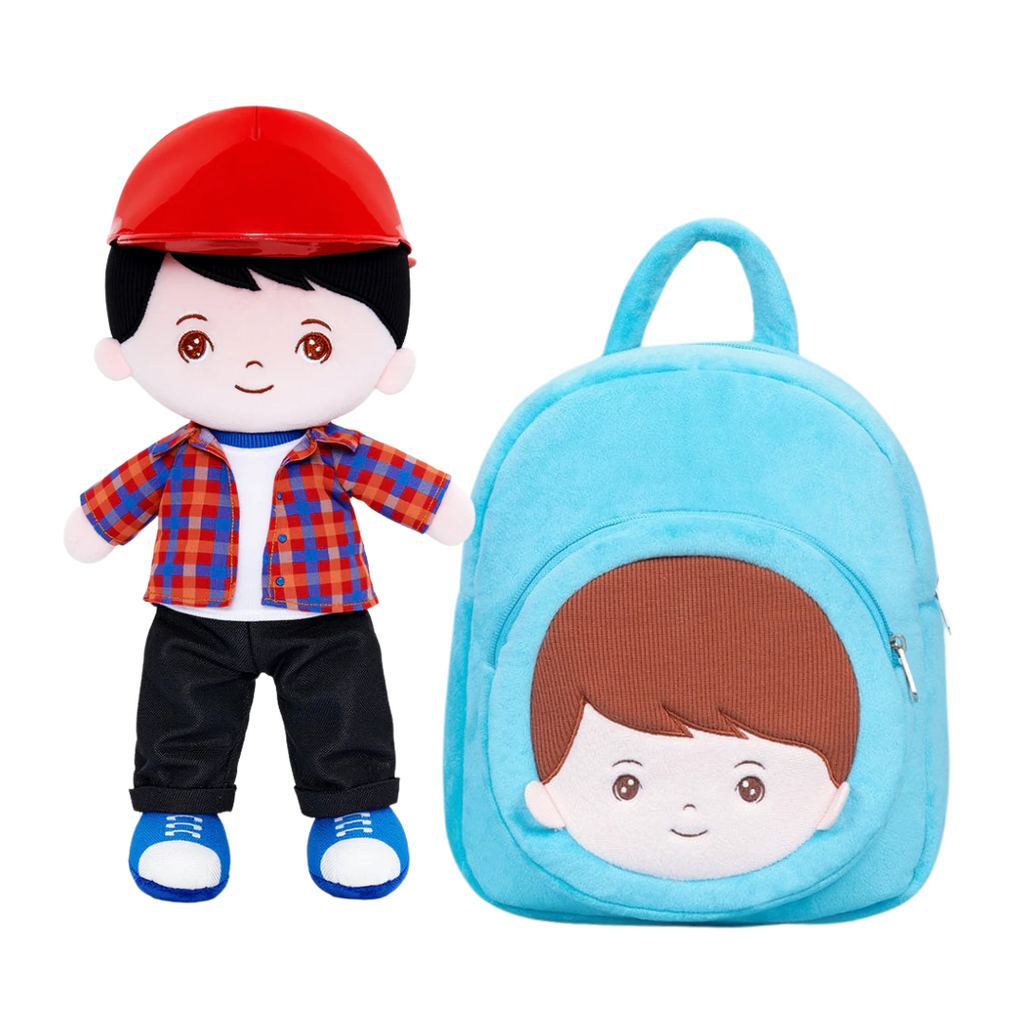 OUOZZZ Personalized Doll + Backpack Bundle