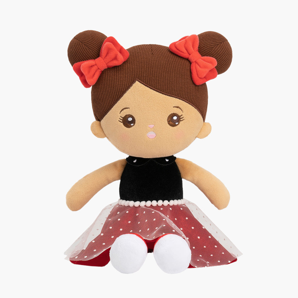 Personalized Deep Skin Abby Girl Plush Doll