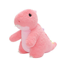 Carica l&#39;immagine nel visualizzatore di Gallery, Dinosaur Mommy Plush Stuffed Animal With 4 Baby Dinosaurs