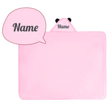 Charger l&#39;image dans la galerie, Personalized Ultra-soft Baby Blanket for Black Hair Baby