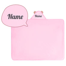 Indlæs billede til gallerivisning Personalized Doll and 35 Inch Soft Baby Blanket Combo