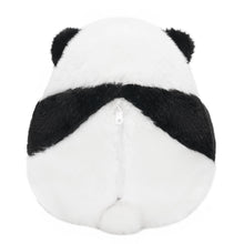 Load image into Gallery viewer, Panda Mommy Plush Stuffed Animal with 3 Babies in Bamboo Bag Set