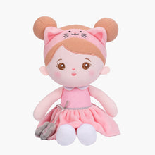 Load image into Gallery viewer, Personalized Pink Cat Plush Doll