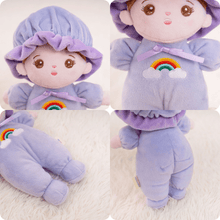 Load image into Gallery viewer, Personalized Purple Mini Plush Rag Baby Doll