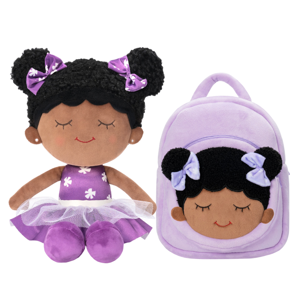 OUOZZZ Paquete de muñeca + mochila personalizada