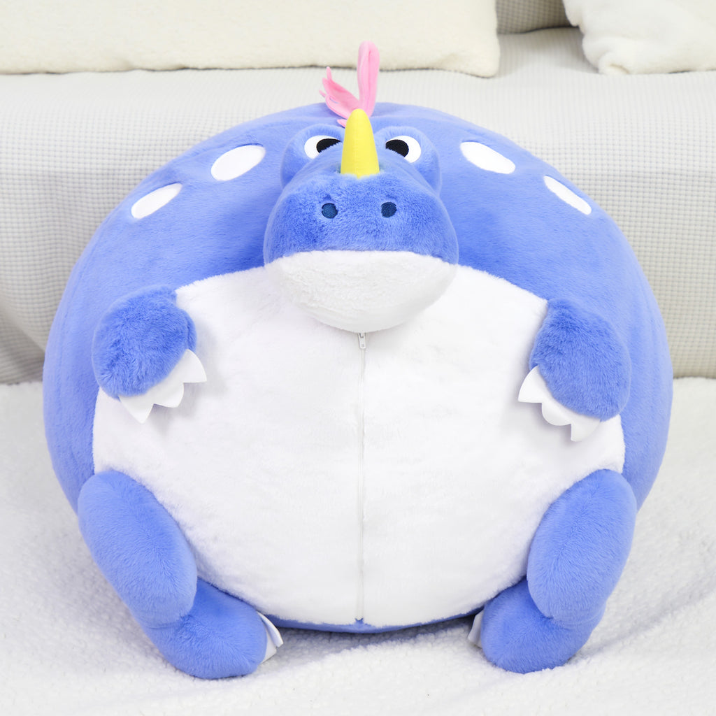 Plush Animal Ball Shape Dinosaur Shape Children Toy Storage Bean Bag Chair Cover