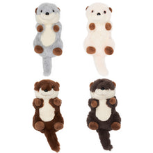 Cargar imagen en el visor de la galería, Otter Plush Stuffed Animal with 4 Babies