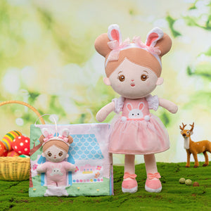 Rebajas de Pascua - Muñeco de peluche personalizado Conejo Niña