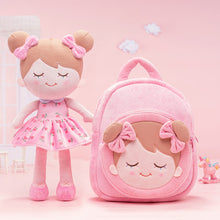 Load image into Gallery viewer, Personalized Iris Pink Doll and Backpack