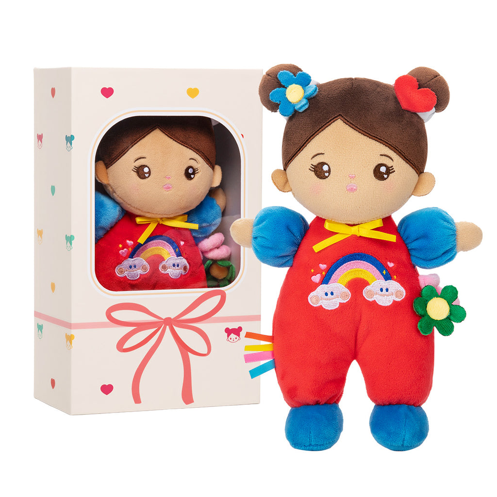 Personalized Girl Doll with Hardboard Pull-out Gift Box