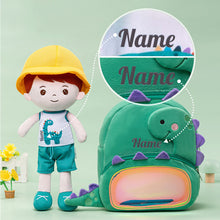 Load image into Gallery viewer, Personalized Summer Boy Plush Baby Boy Doll