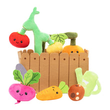 Afbeelding in Gallery-weergave laden, Personalized Baby&#39;s First Vegetable Garden Plush Playset