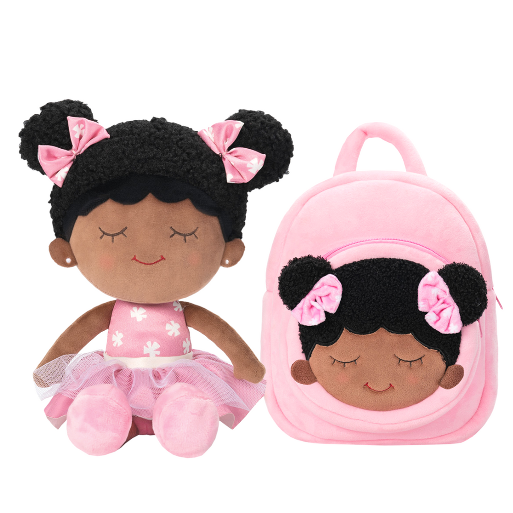 OUOZZZ Paquete de muñeca + mochila personalizada