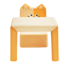 Carica l&#39;immagine nel visualizzatore di Gallery, 2 in 1 Cute Cat Children Sofa Couch and Desk