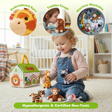 Load image into Gallery viewer, Personalized Plush Soft Zoo Toy Set