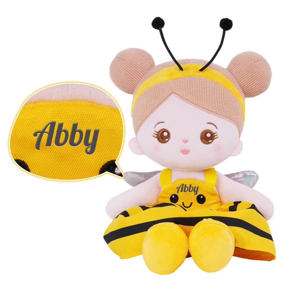 Muñeca de peluche Abby dulce niña personalizada