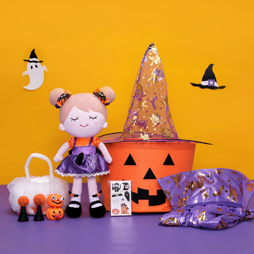 Oferta de Halloween - Set de regalo personalizado para bebés con muñecas