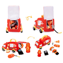 Afbeelding in Gallery-weergave laden, Personalized Baby&#39;s First Truck Car Sensory Toy Set