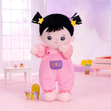 Load image into Gallery viewer, Personalized Black Hair Brunettes Plush Doll