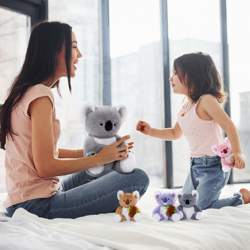 Babies and stuffed animals deals