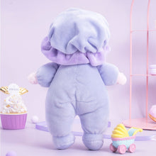 Load image into Gallery viewer, Personalized Purple Mini Plush Rag Baby Doll