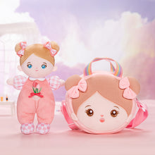 Charger l&#39;image dans la galerie, Personalized Blue Eyes Mini Plush Baby Girl Doll