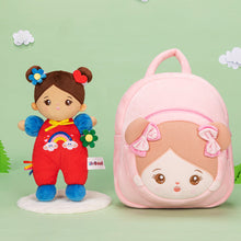 Charger l&#39;image dans la galerie, Personalized 10-inch Plush Doll + Backpack