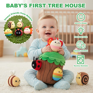 My First Treehouse Playset | Soft Sensory Toy for Babies 6M+