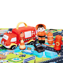 Ladda upp bild till gallerivisning, Personalized Baby&#39;s First Truck Car Sensory Toy Set