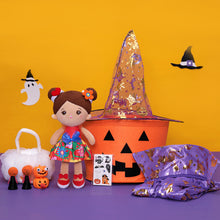 Indlæs billede til gallerivisning Halloween Limited Gift Set - Personalized Doll and Basket Bundle