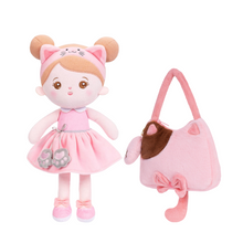 Afbeelding in Gallery-weergave laden, Personalized Doll with Plush Makeup Purse Shoulder Bag