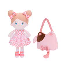 Afbeelding in Gallery-weergave laden, Personalized Doll with Plush Makeup Purse Shoulder Bag