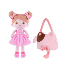 Afbeelding in Gallery-weergave laden, Personalized Doll with Plush Makeup Purse Shoulder Bag