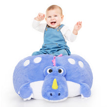 Afbeelding in Gallery-weergave laden, Plush Animal Ball Shape Dinosaur Shape Children Toy Storage Bean Bag Chair Cover