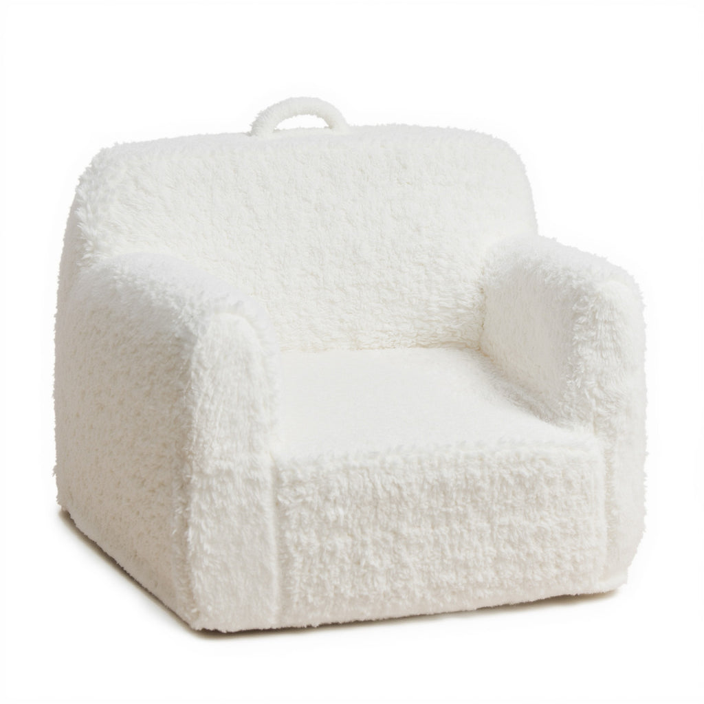 Cream White Cashmere Sofa Chair for Children