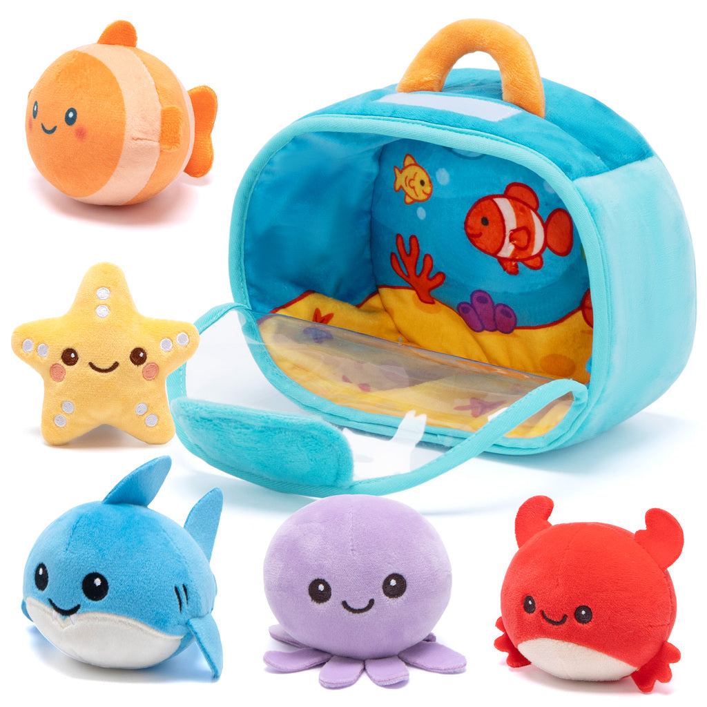 My First Ocean Friends | Soft Sensory Toy for Babies 6M+