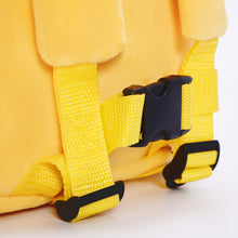 Cargar imagen en el visor de la galería, Personalized Yellow Open Eyes  Plush Baby Girl Backpack