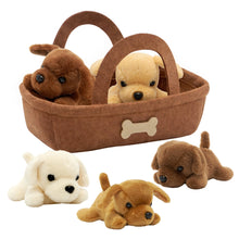 Indlæs billede til gallerivisning Golden Retriever Puppy Plush Toy Set