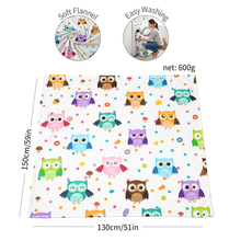 Cargar imagen en el visor de la galería, Owl Plush Stuffed Animal with 4 Babies
