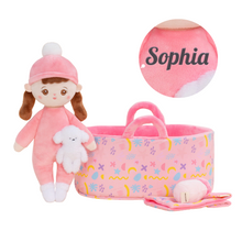 Carica l&#39;immagine nel visualizzatore di Gallery, Bambola di peluche personalizzata (27 cm)