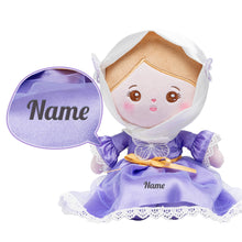 Charger l&#39;image dans la galerie, Personalized Doll and 35 Inch Soft Baby Blanket Combo