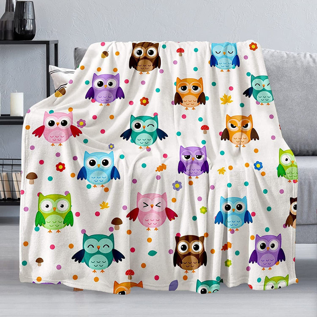 Owl Plush Stuffed Animal with 4 Babies
