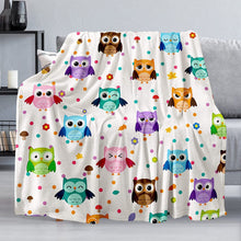 Cargar imagen en el visor de la galería, Owl Plush Stuffed Animal with 4 Babies