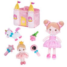 Carica l&#39;immagine nel visualizzatore di Gallery, Personalized Plush Playset Sound Toy + 15 Inch Doll Gift Set