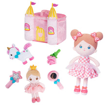 Carica l&#39;immagine nel visualizzatore di Gallery, Personalized Plush Playset Sound Toy + 15 Inch Doll Gift Set