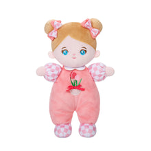 Carica l&#39;immagine nel visualizzatore di Gallery, Personalized 10 Inches Baby Girl Doll with Bassinet Role Play Toy