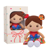 Laden Sie das Bild in den Galerie-Viewer, Personalized Girl Doll with Hardboard Pull-out Gift Box