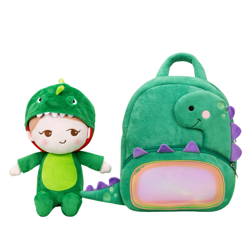 OUOZZZ Personalized Doll + Backpack Bundle