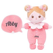 Cargar imagen en el visor de la galería, Easter Gift Box Plush Baby Girl Doll with Bottle Blanket