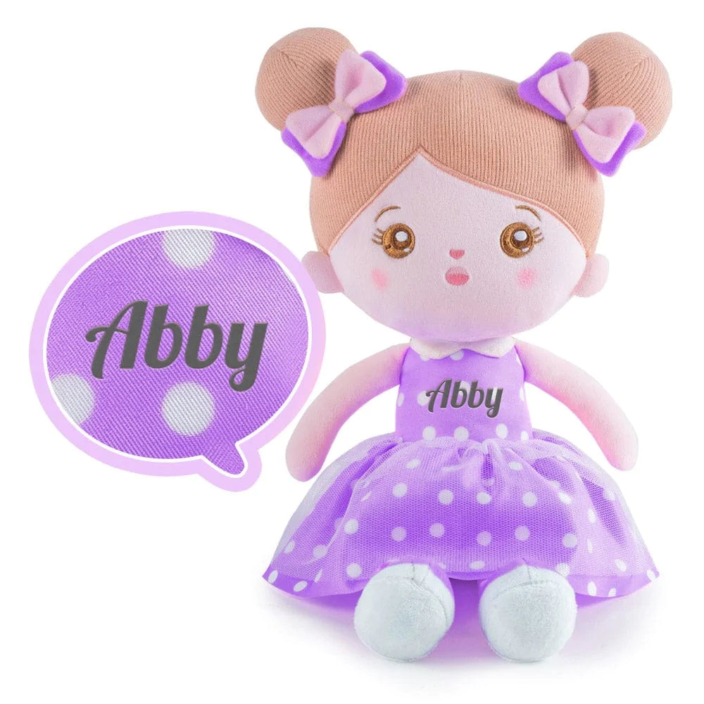 Nuovo aggiornamento - Set regalo personalizzato per bambole in peluche (15 pollici) per bambini